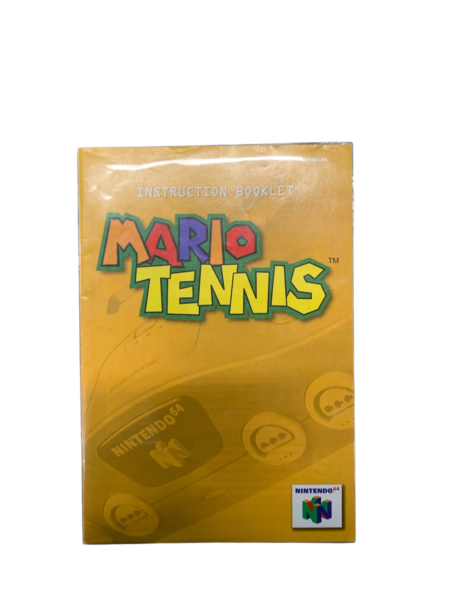 Livret U/NUS-NM8E-USA Mario Tennis N64