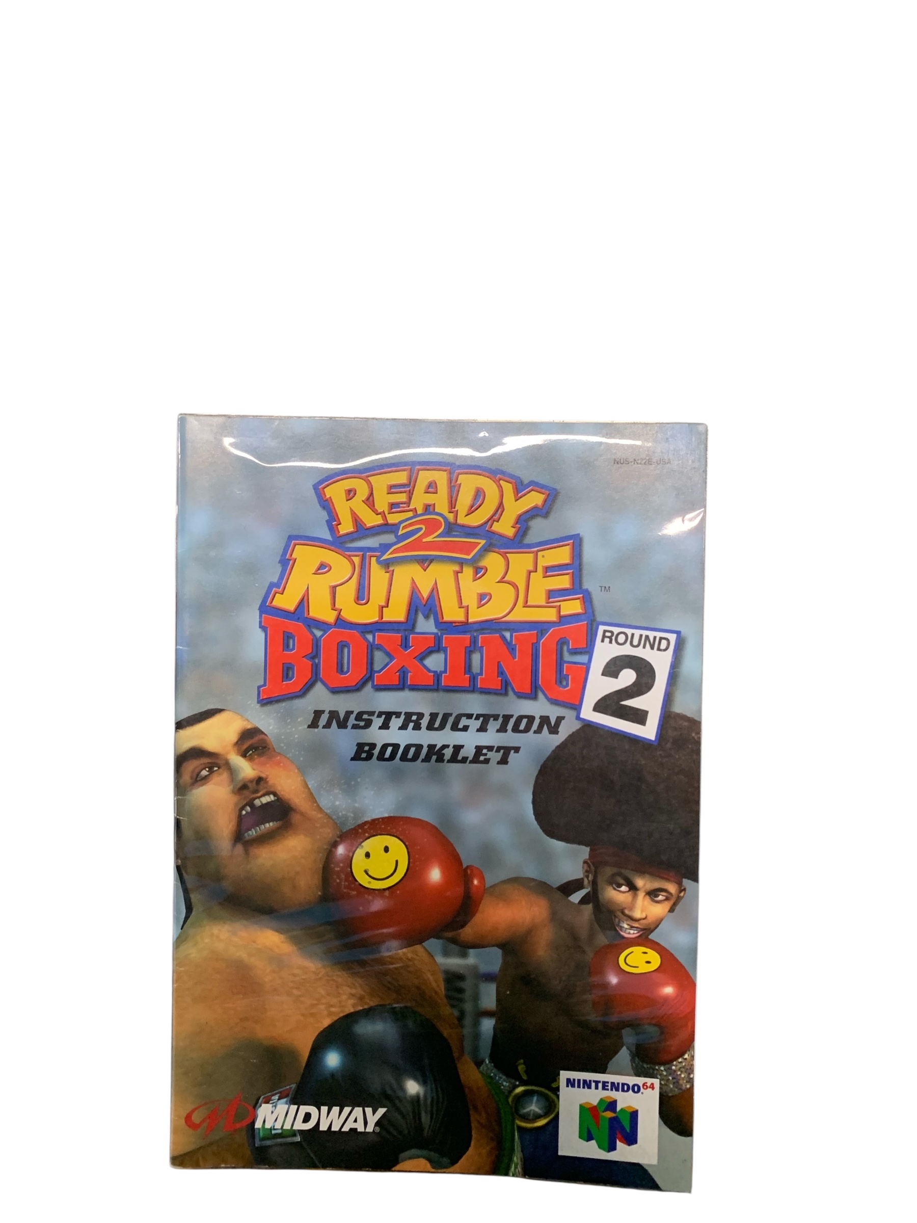 Livret NUS-N22E-USA Ready 2 Rumble Boxing Round 2 N64