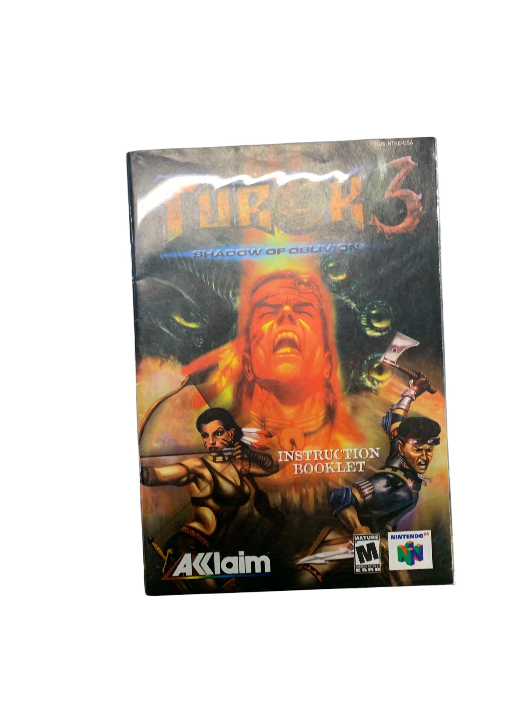 Livret NUS-NTKE-USA Turok 3 Shadow Of Oblivion N64