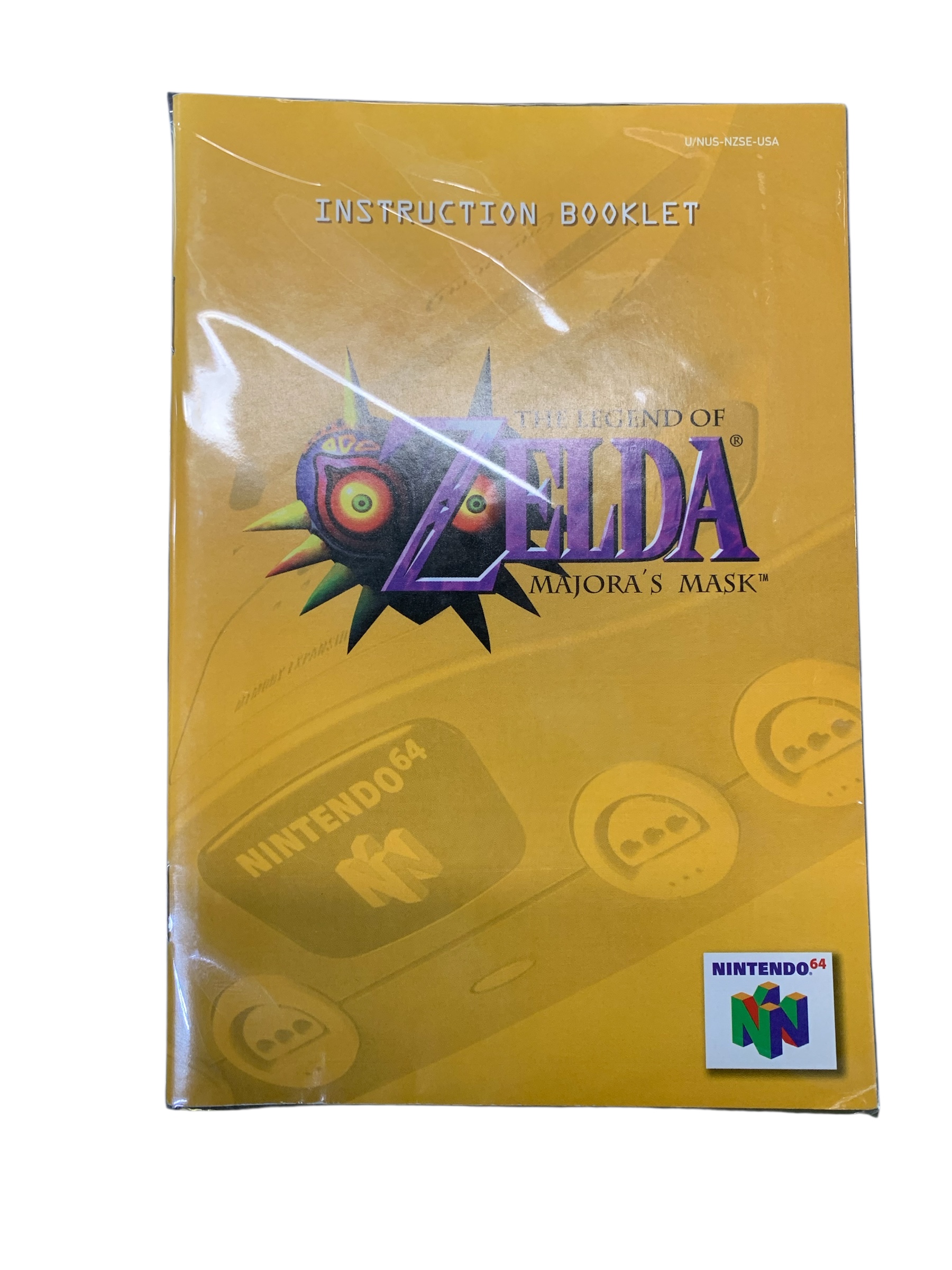 Livret U/NUS-NZSE-USA The Legend Of Zelda Majora's Mask N64