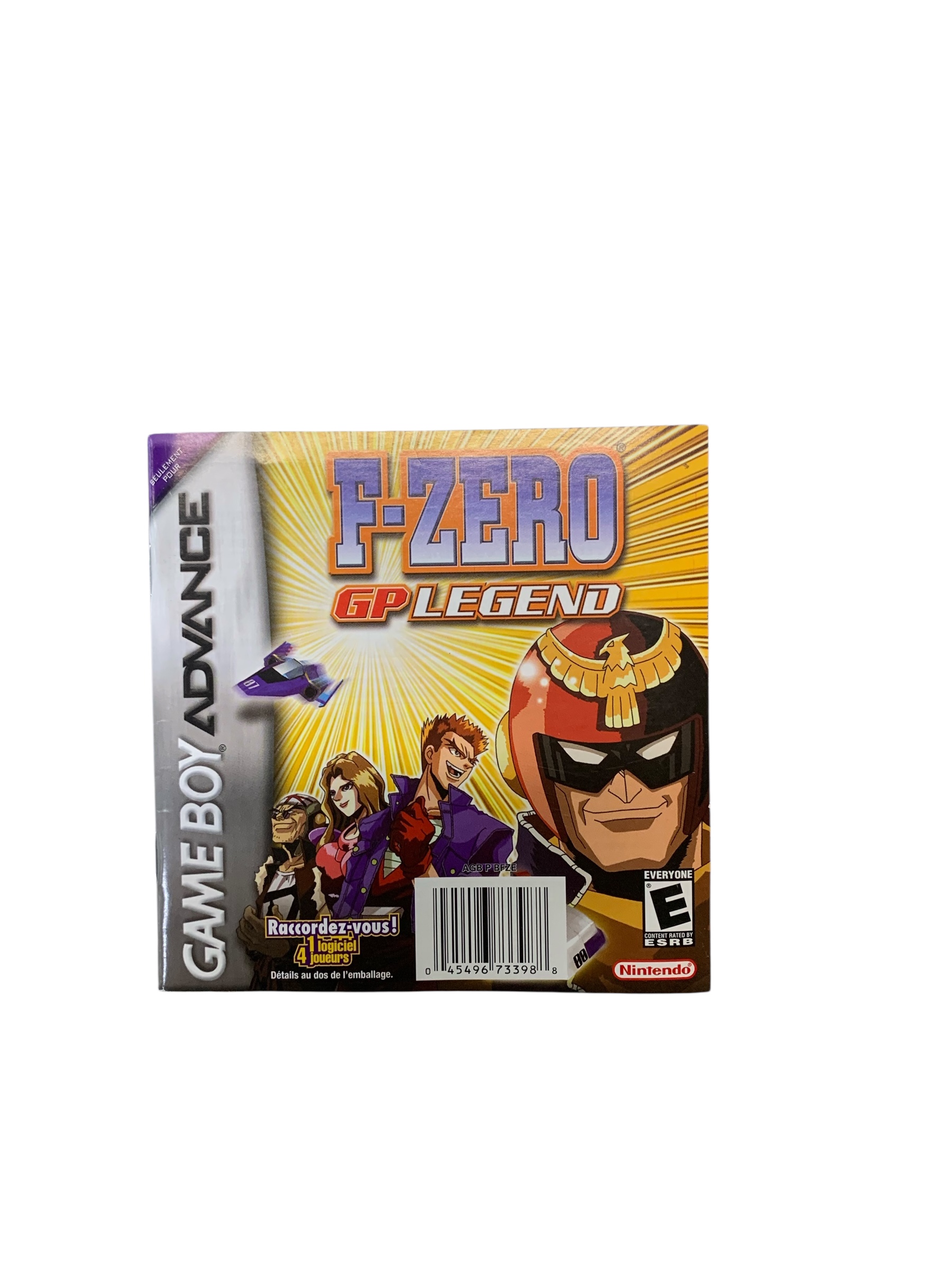 Livret AGB P BFZE F-Zero GP Legend GBA