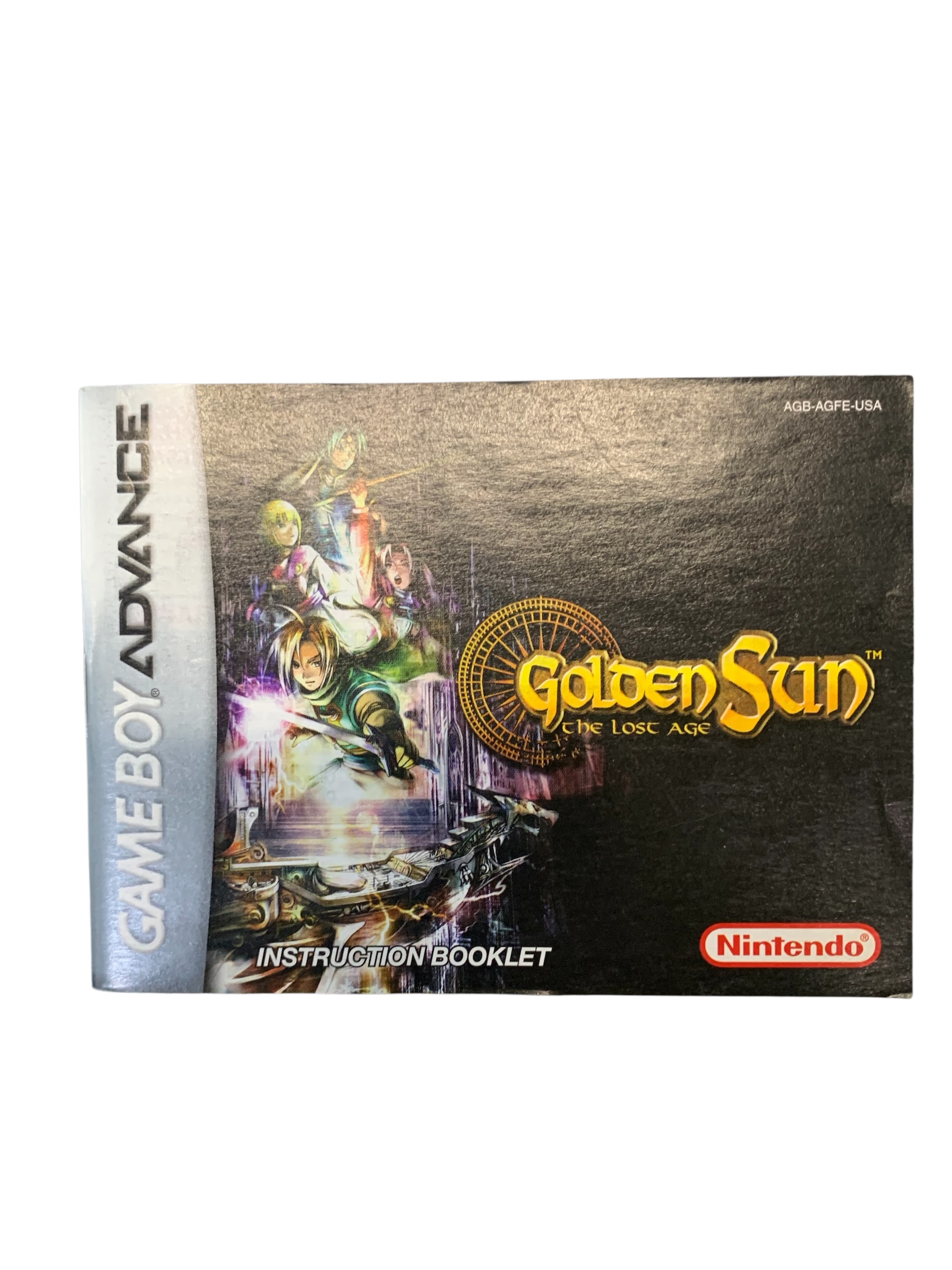 Livret AGB-AGFE-USA Golden Sun The Lost Age GBA