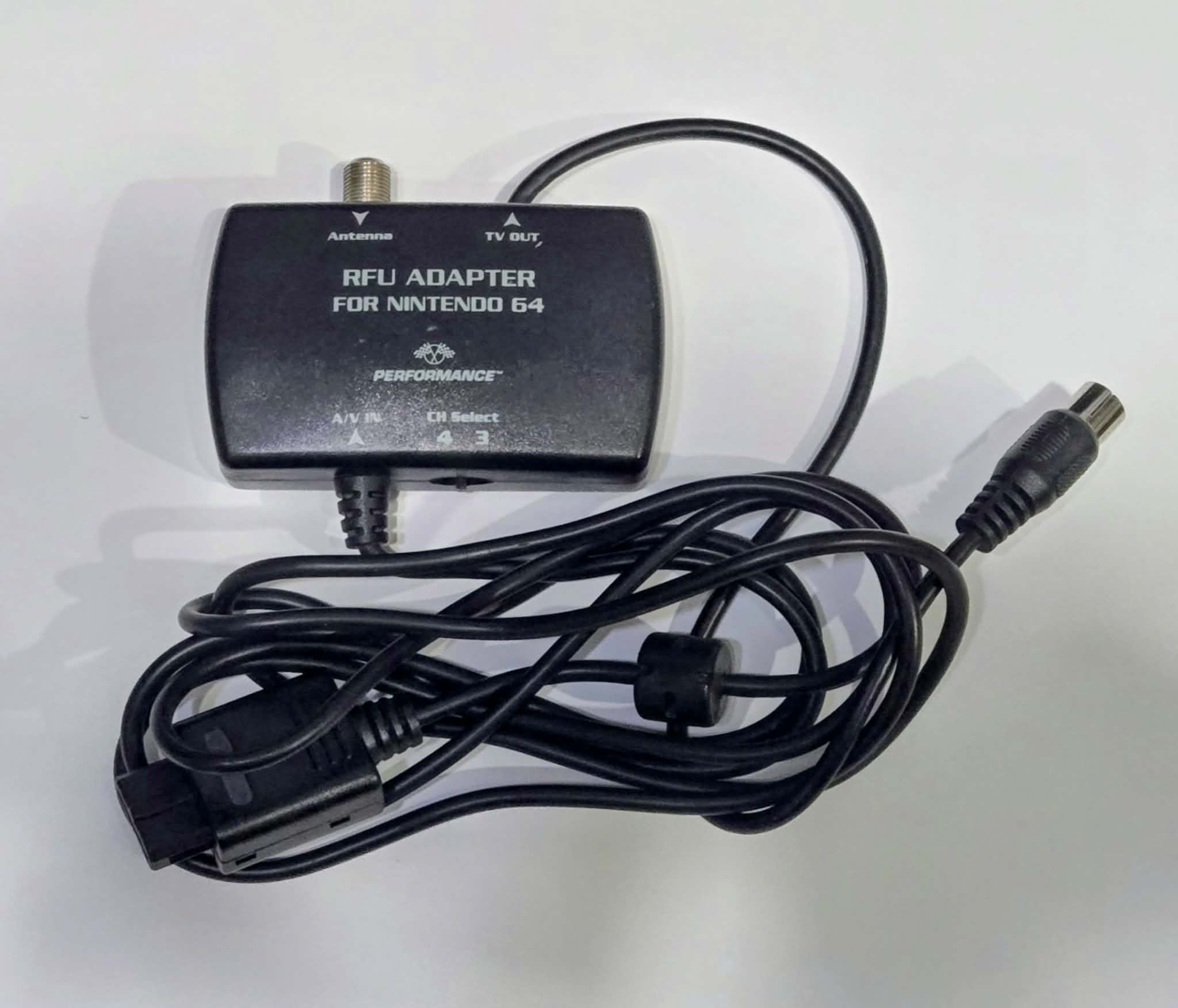 Convertisseur - Adaptateur RF Modulator Pour N64 / Gamecube / SNES Par Performance