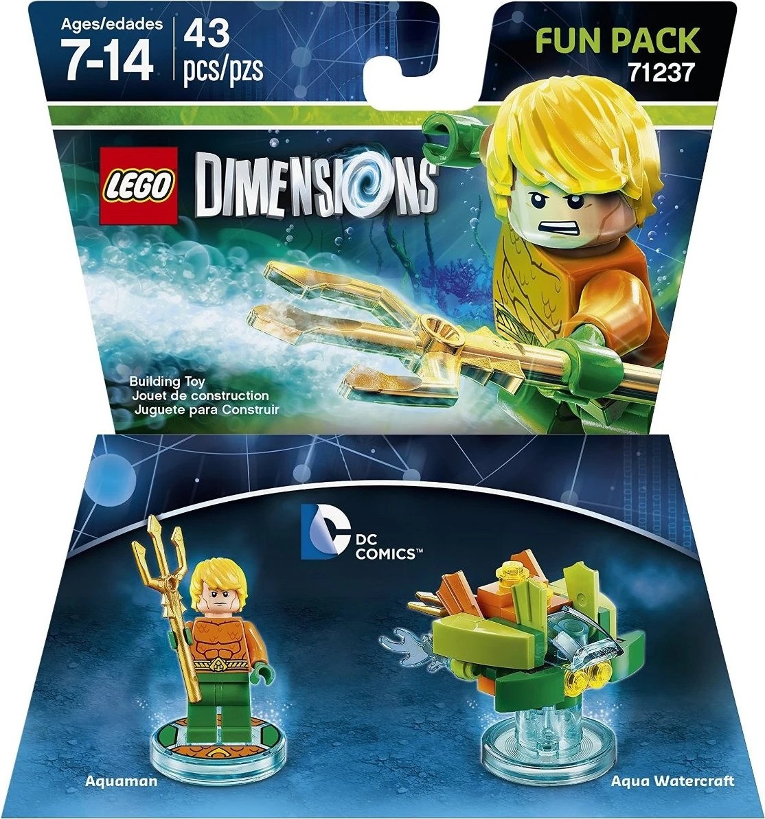 Pack Lego Dimensions DC Comics Aquaman, Aqua watercraft (#71237)