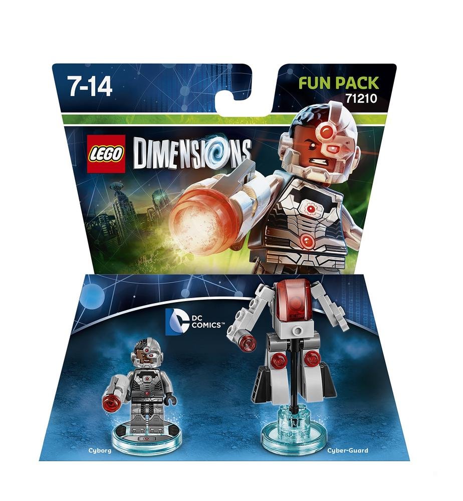 Pack Lego Dimensions DC Comics Cyborg, Cyber-guard (#71210)