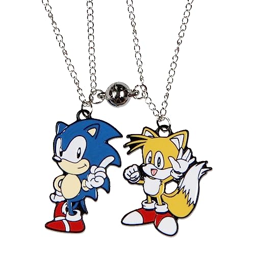 Ensemble De 2 Collier Sonic Par Bioworld - Sonic Et Tails