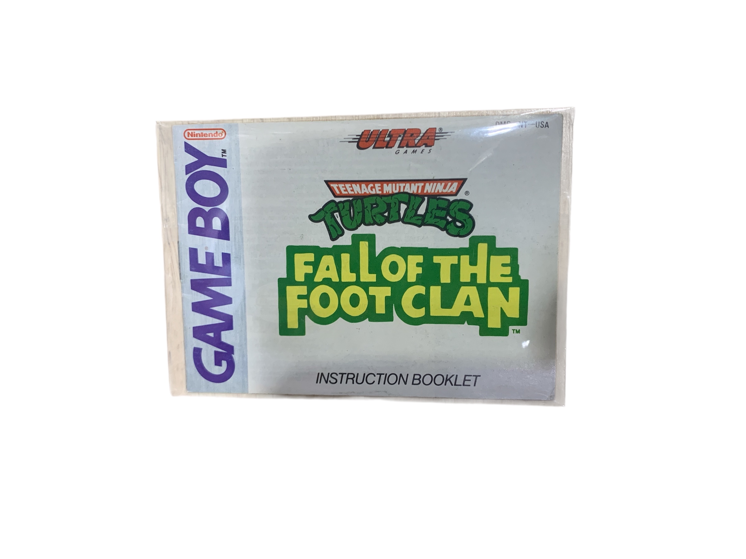 Livret DMG-NT-USA Teenage Mutant Ninja Turtles Fall Of The Foot Clan Game Boy