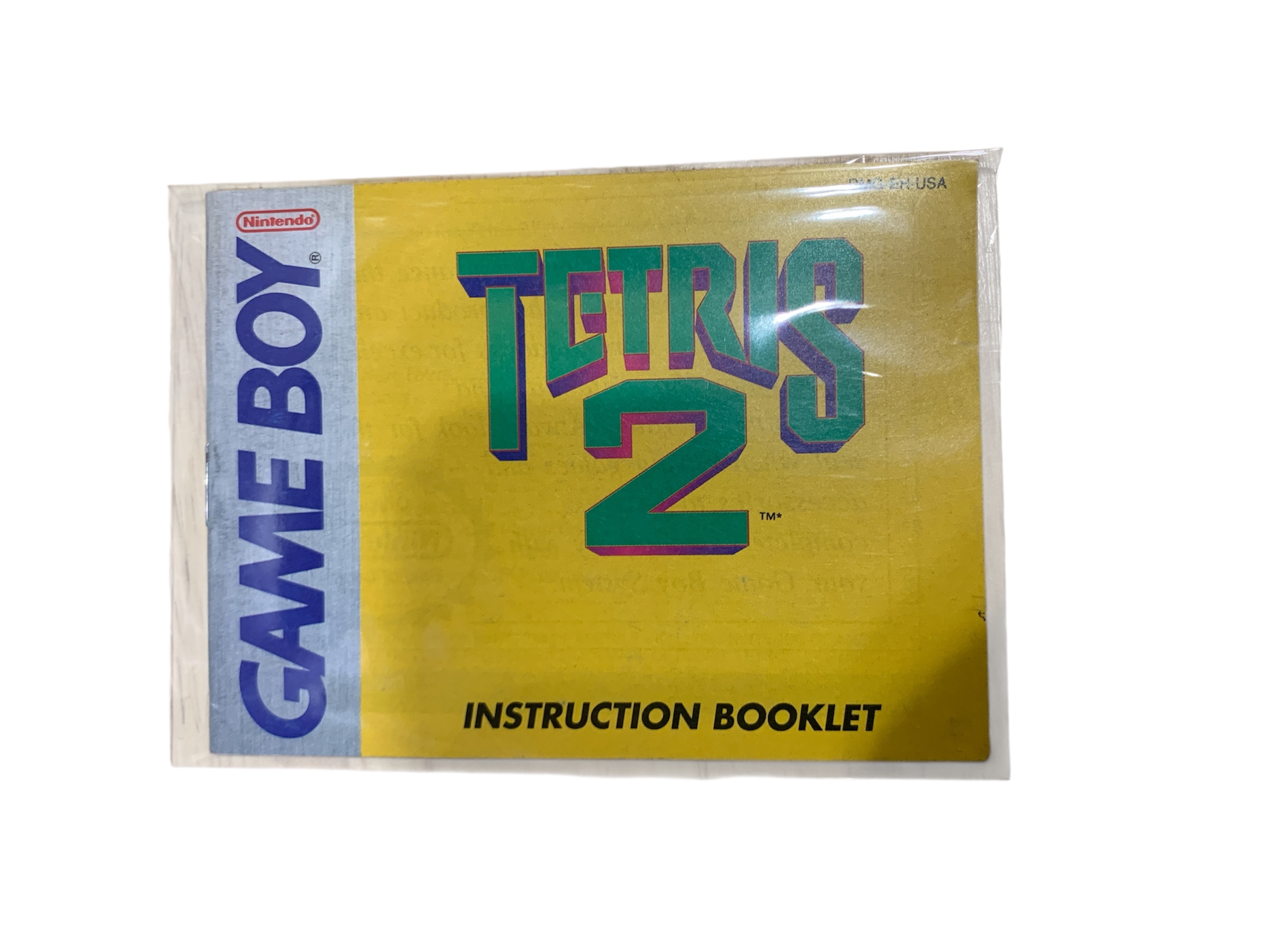 Livret DMG-EH-USA Tetris 2 Game Boy