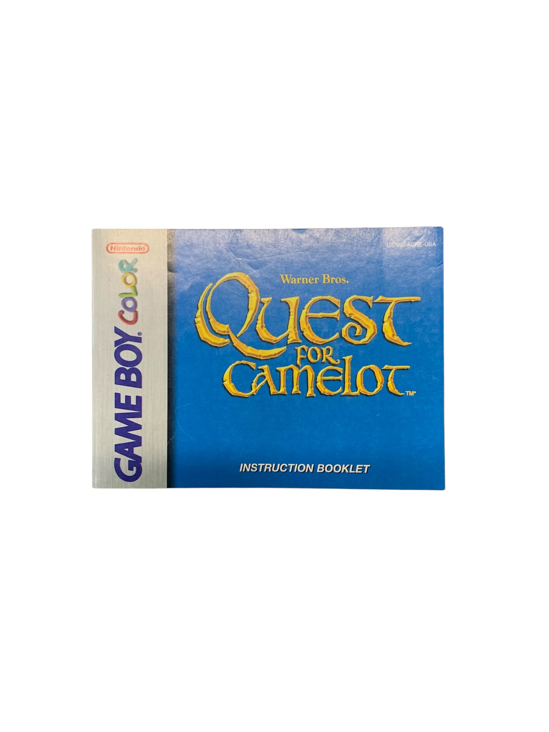 Livret U/DMG-ACNE-USA Quest For Camelor Game Boy Color