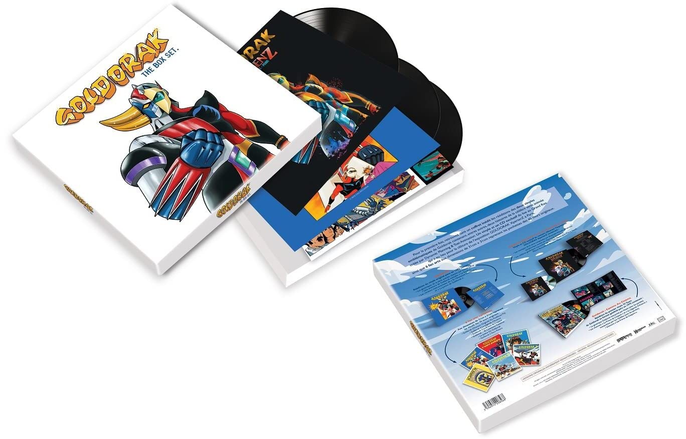 Disque Vinyle Trame Sonore / OST Soundtrack Par Wagram Music - Goldorak 3xLP The Box Set