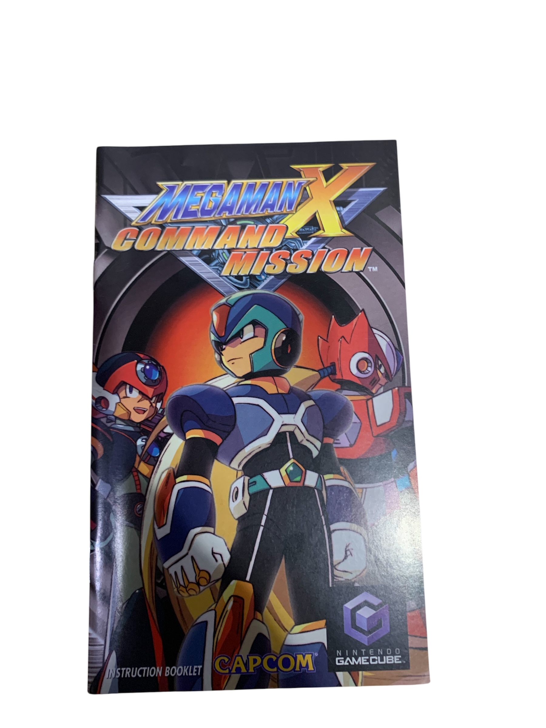 Livret Mega Man X Command Mission GameCube