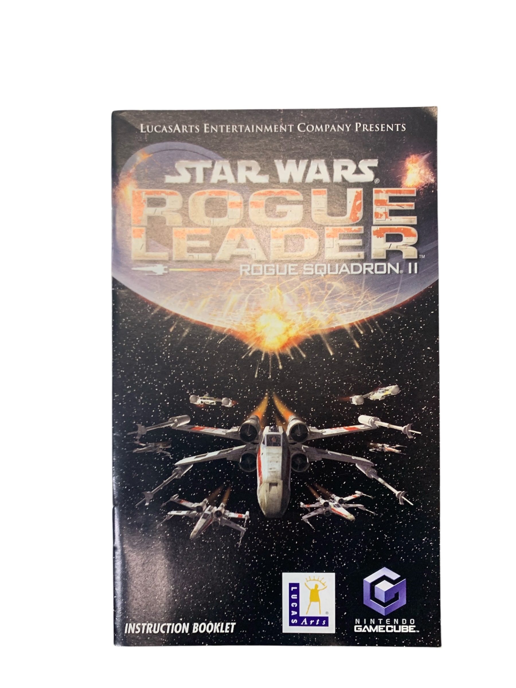 Livret Star Wars Rogue Leader Rogue Squadron II GameCube