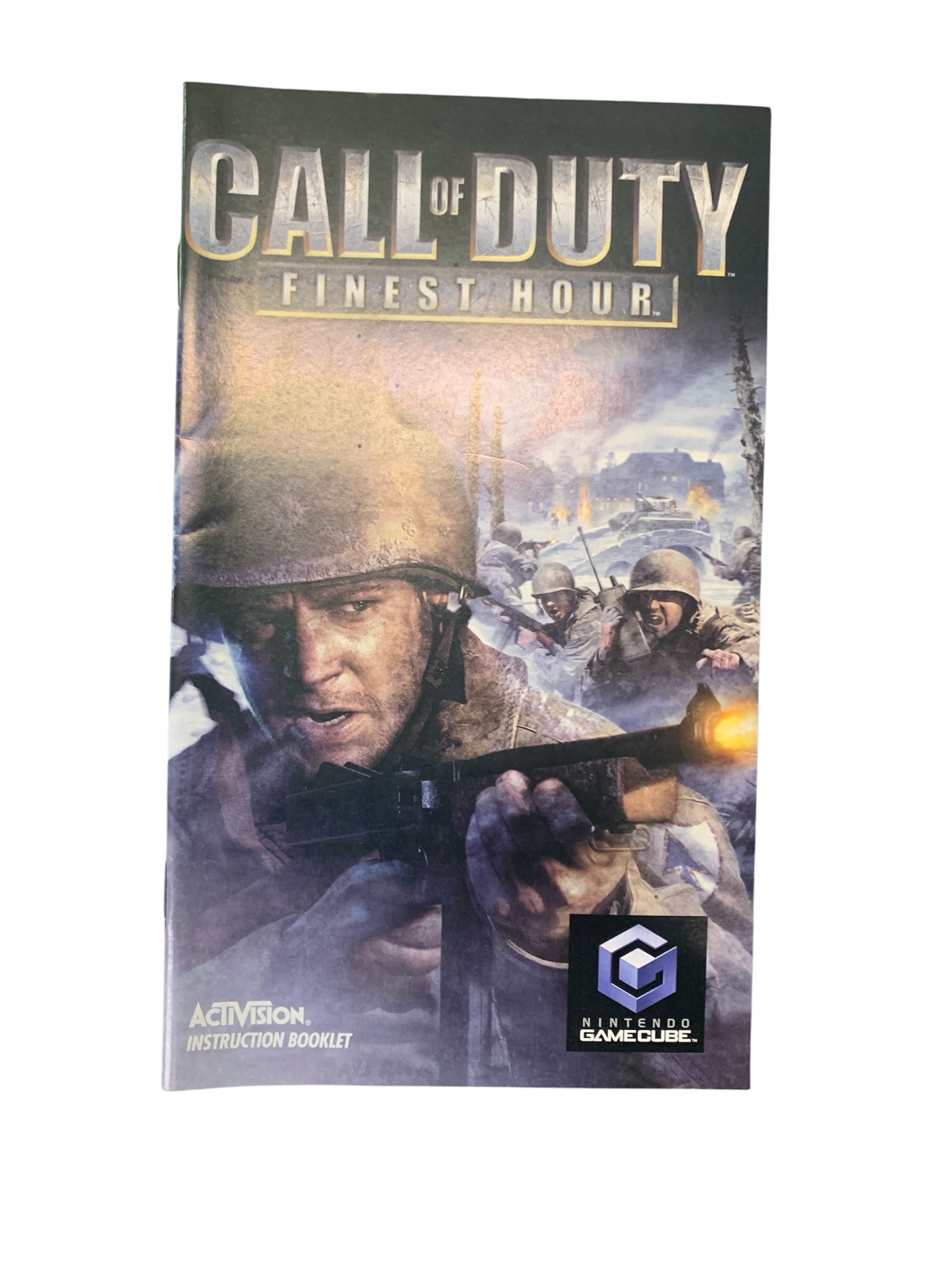 Livret Call Of Duty Finest Hour GameCube