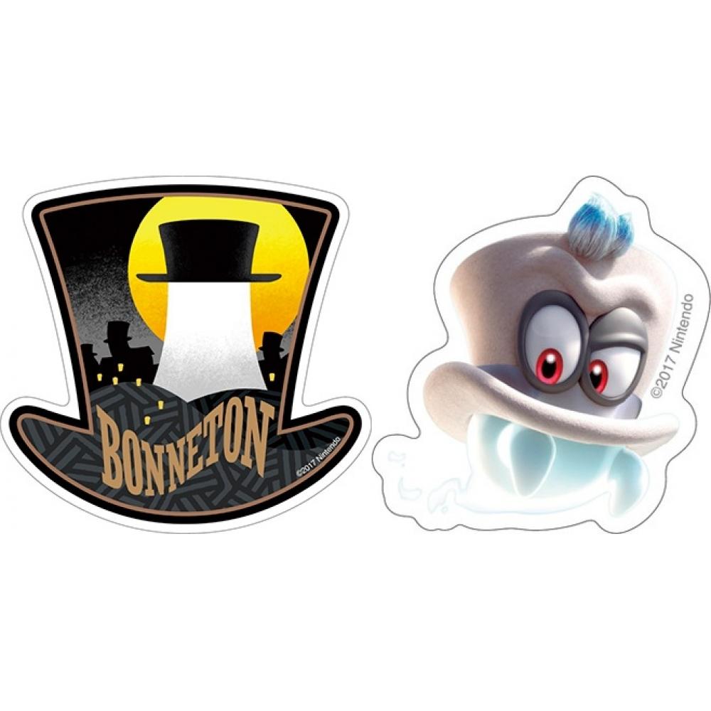 Autocollant Style Travel Sticker - Super Mario Odyssey Cap Kingdom