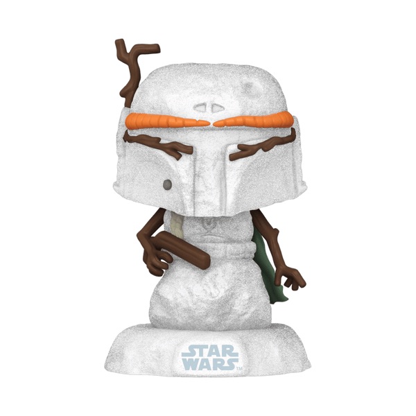 Figurine Funko Pop! #558 Star Wars Holiday - Snowman Boba Fett