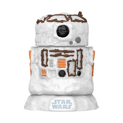 Figurine Funko Pop! #560 Star Wars Holiday - Snowman R2-D2