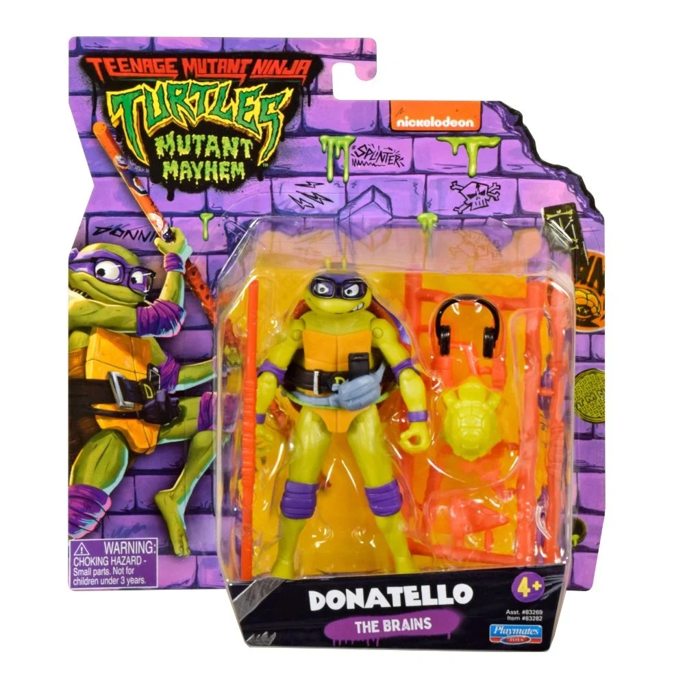 Figurine Teenage Mutant Ninja Turles Mutant Mayhem Par Playmates - Donatello 11.4 CM