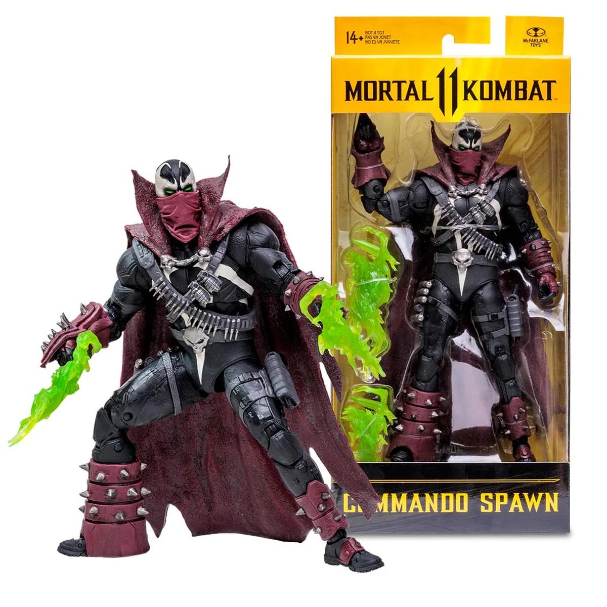 Figurine Mortal Kombat 11 Par McFarlane Toys - Commando Spawn 17 CM