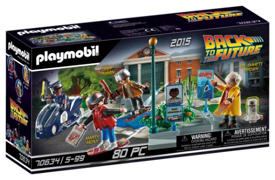 Playmobil Retour Vers Le Futur II - Poursuite Hoverboard
