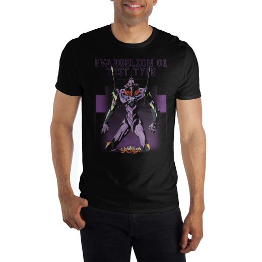 T-Shirt Neon Genesis Evangelion Par Bioworld - Evangelion 01