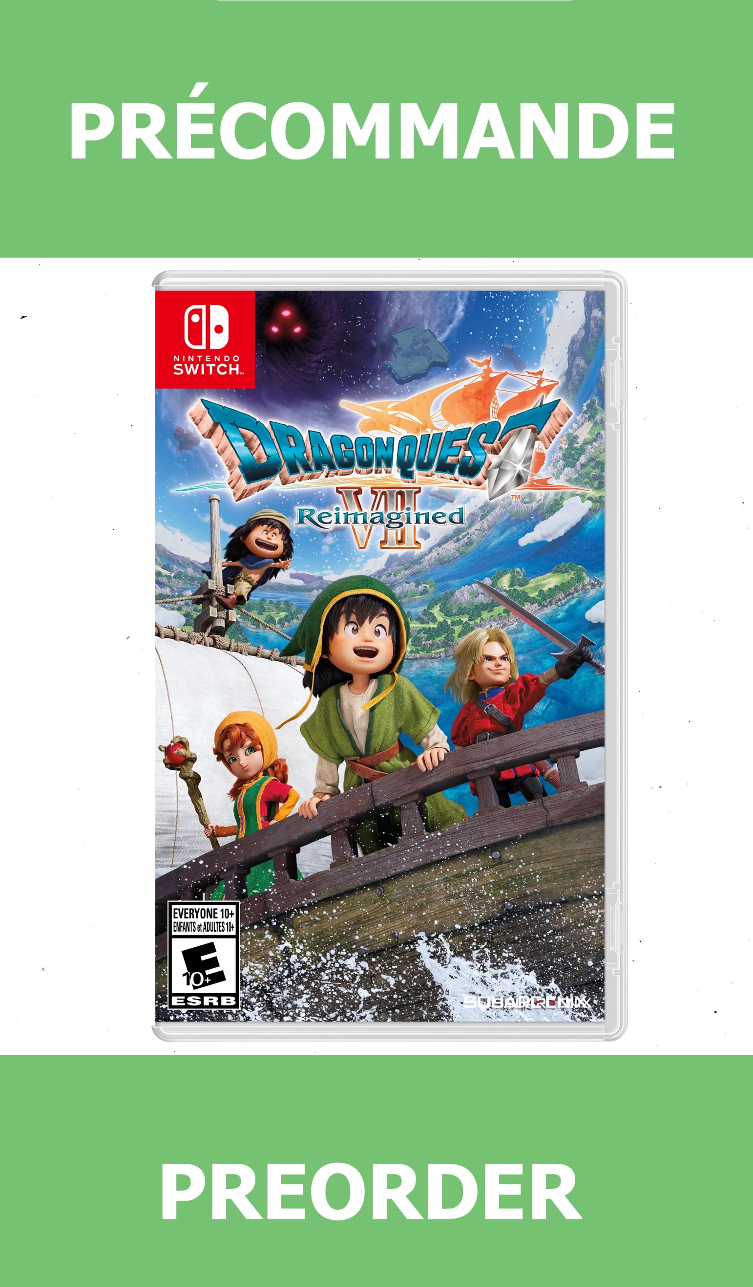 *Précommande* Dragon Quest VII: Reimagined/Switch 05/02/2026 79.99$