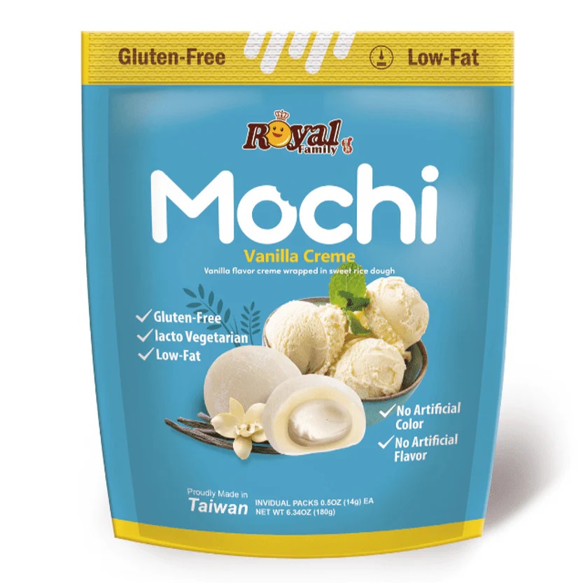 Friandise Mochi Par Royal Family - Creme A La Vanille