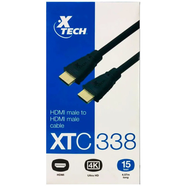 Cable HDMI De 4.5 M Par Xtech - Noir