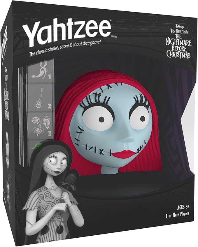 Jeu de Yahtzee Par USAopoly - Sally The Nightmare Before Christmas