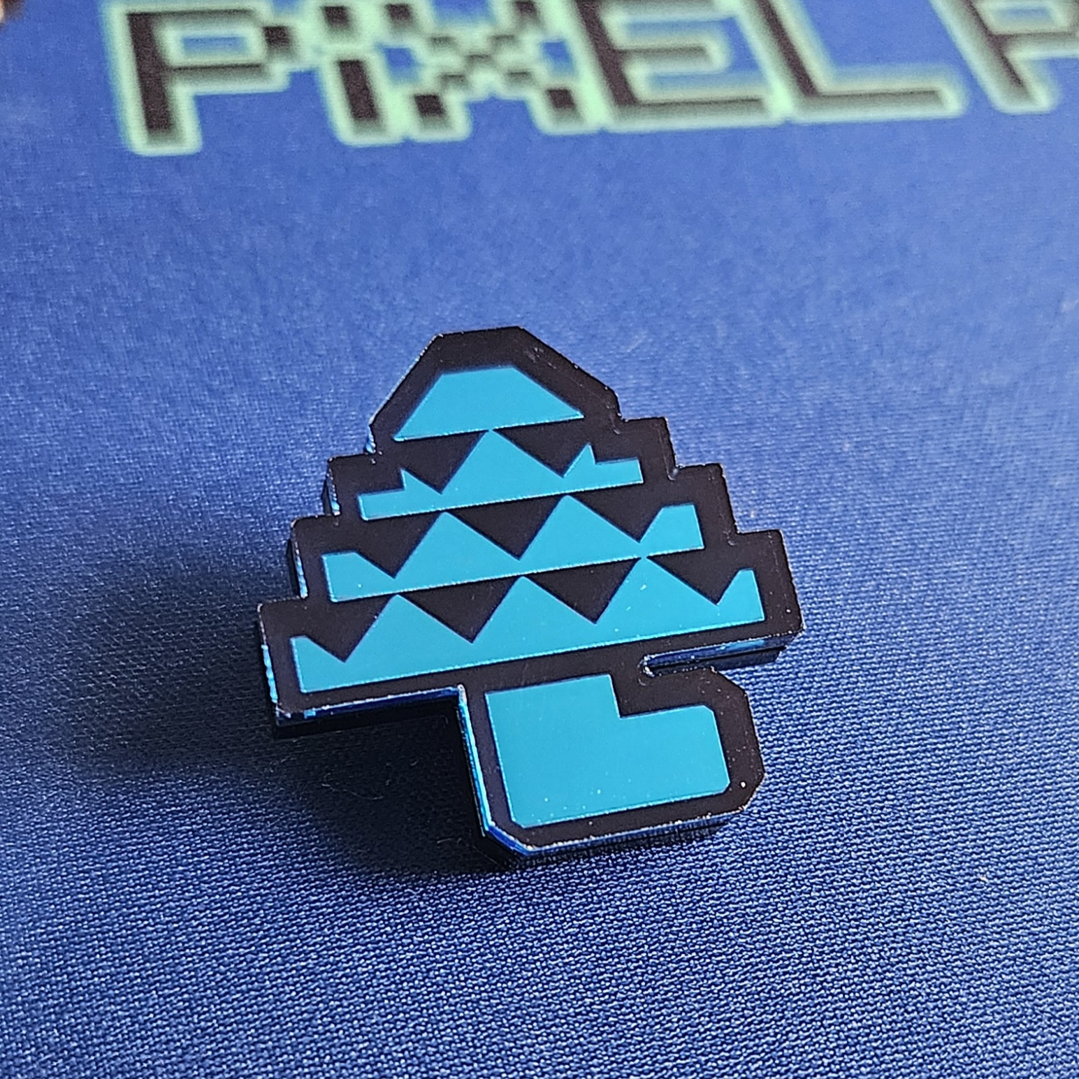 Épinglette (Pin) Par Chinook Crafts Monster Hunter - Blue Mushroom