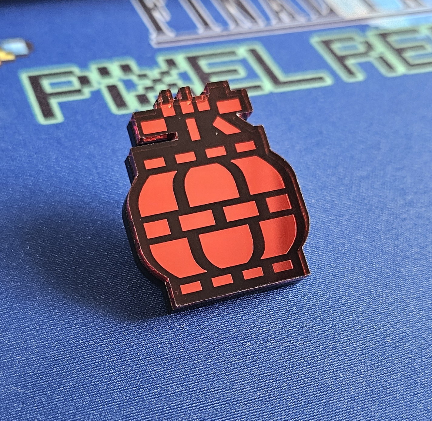 Épinglette (Pin) Par Chinook Crafts Monster Hunter - Barrel Bomb