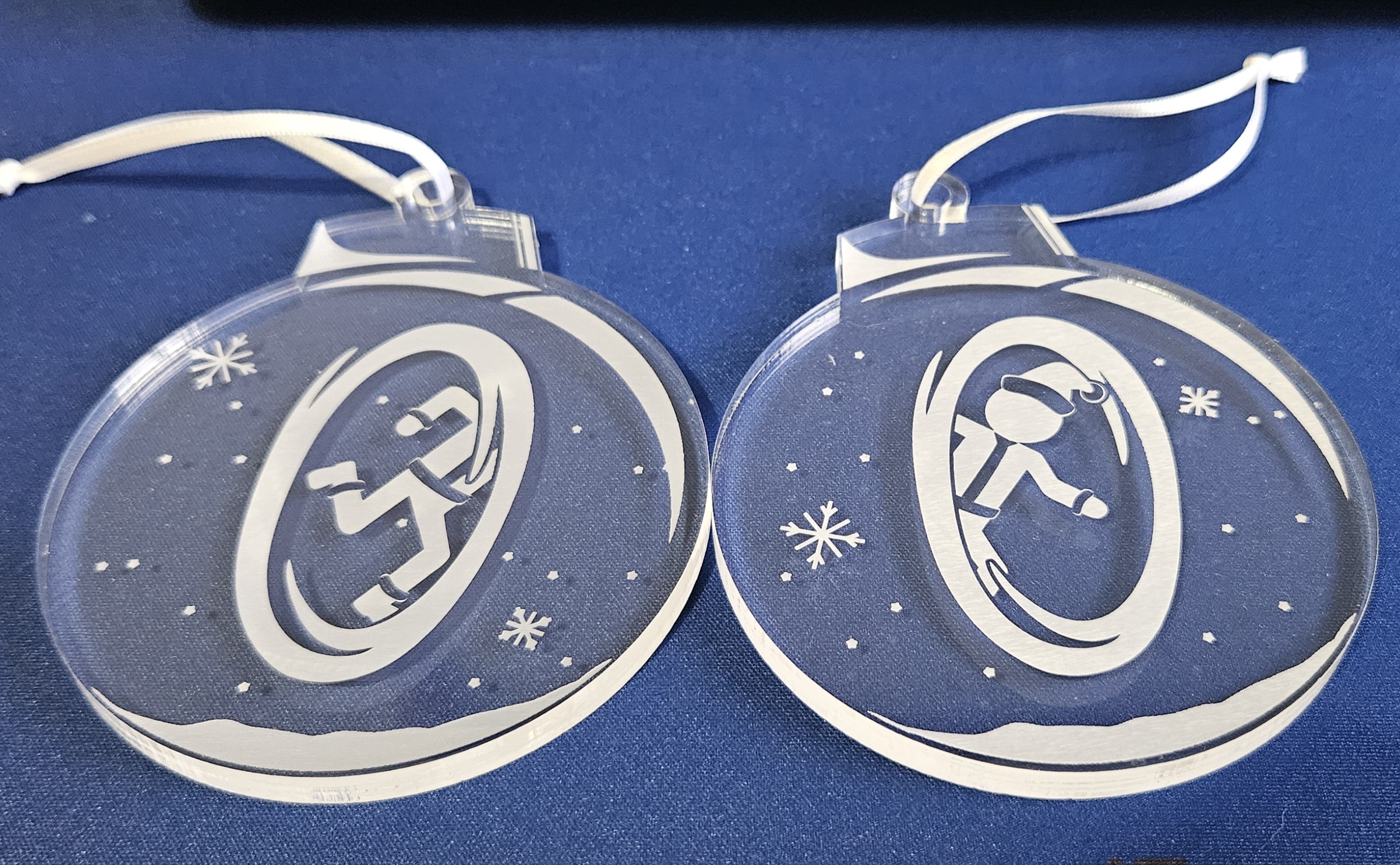 Ornement de Noël Par Chinook Crafts - Portal (2 Pack)