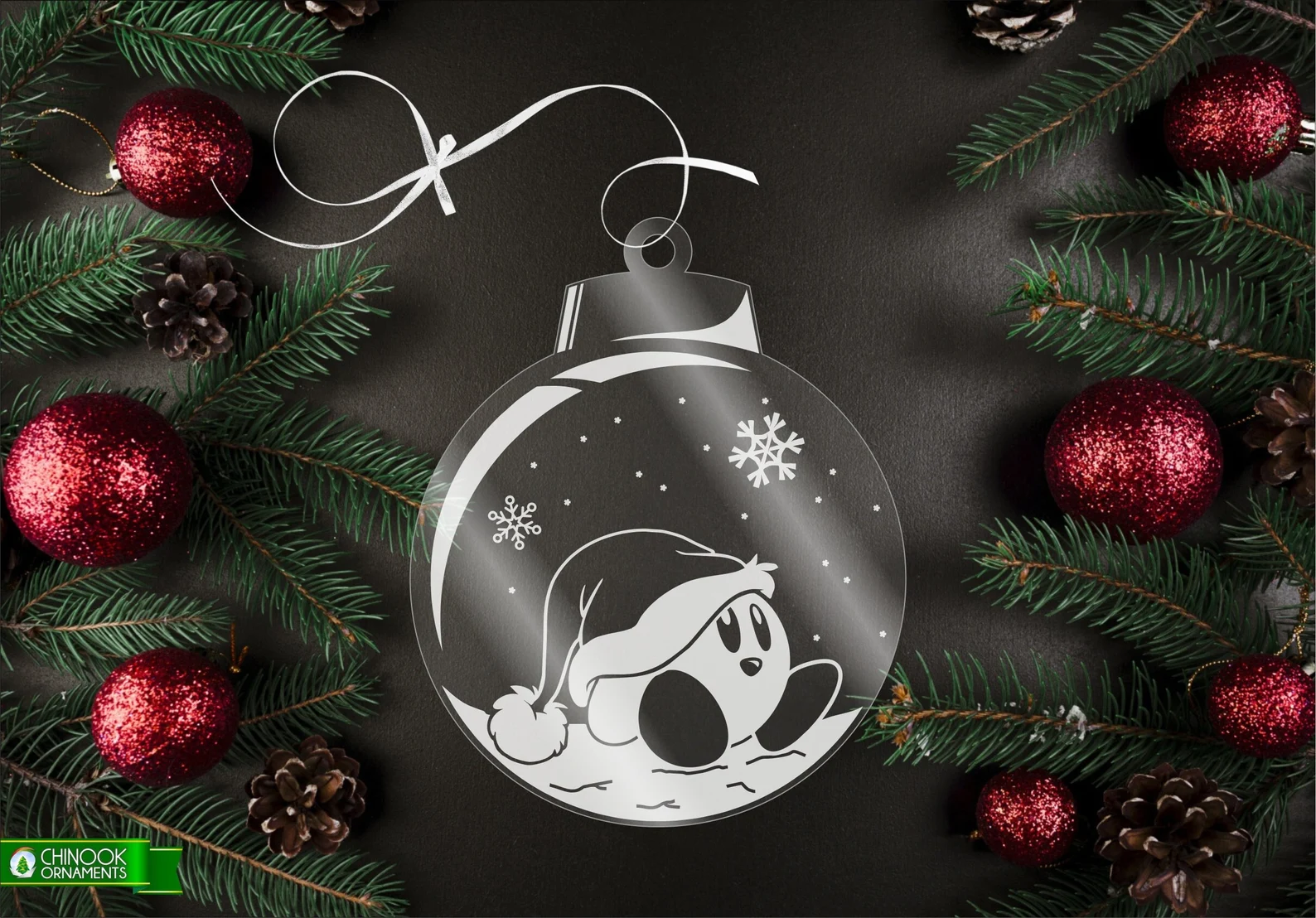 Ornement de Noël Par Chinook Crafts - Kirby