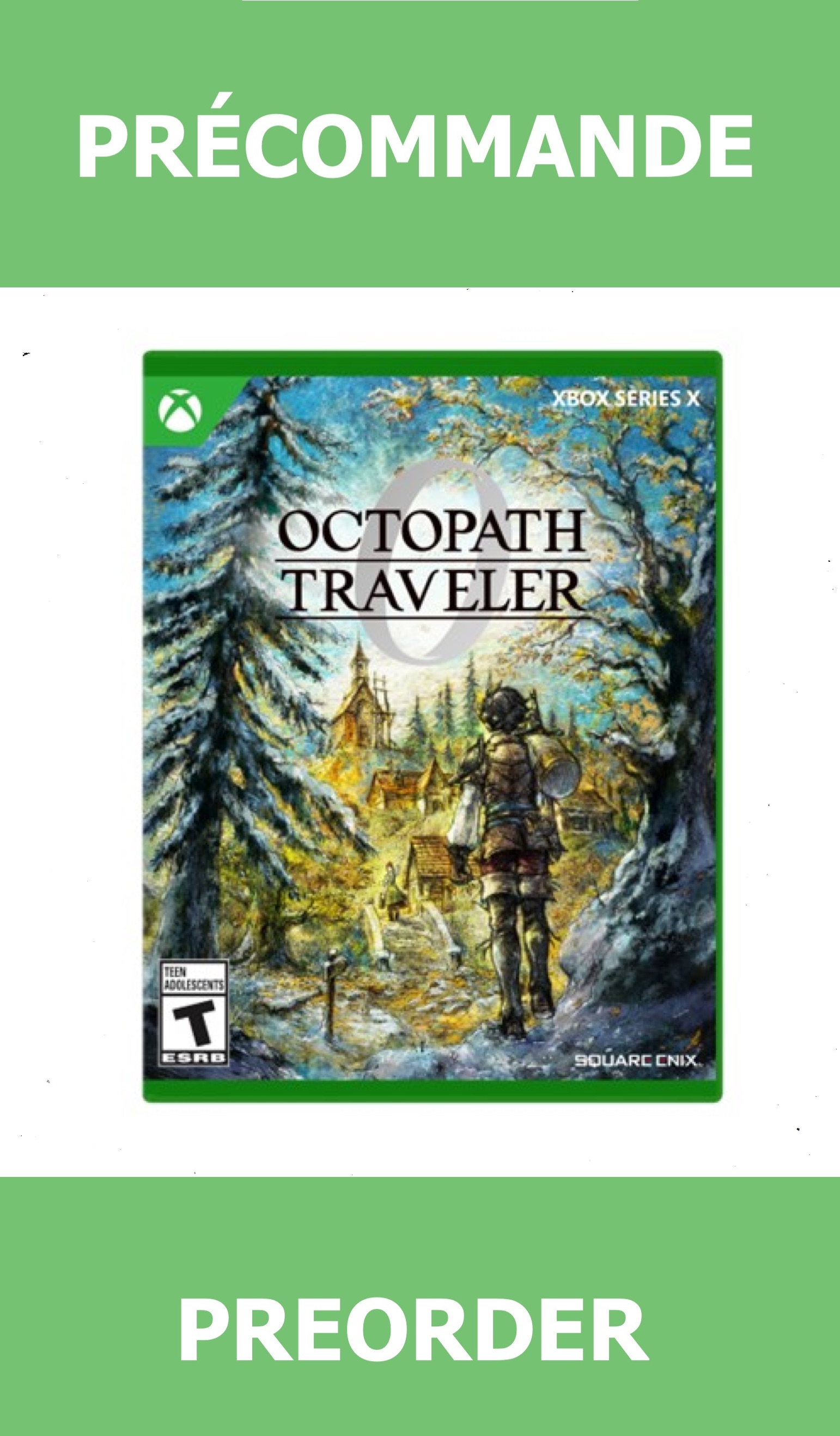 *Précommande* Octopath Traveler 0/Xbox Series X 12/04/2026 64.99$