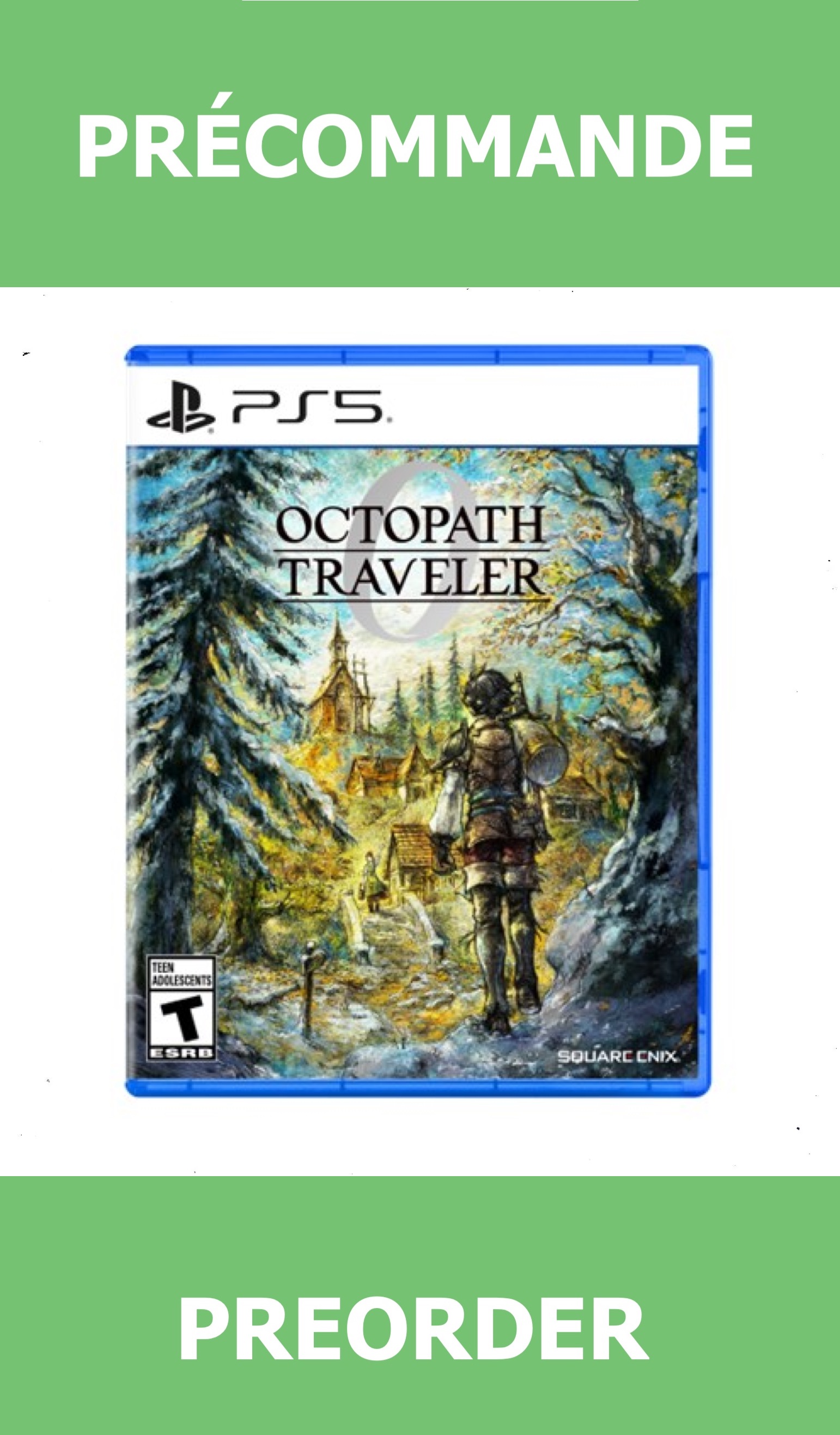 *Précommande* Octopath Traveler 0/PS5 12/04/2026 64.99$