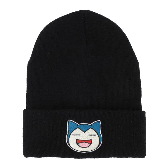 Tuque Noire Avec Broderie Pokemon Par Bioworld - Snorlax