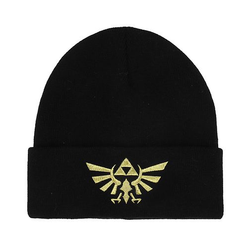 Tuque Noire Avec Broderie Zelda Par Bioworld - Hyrule