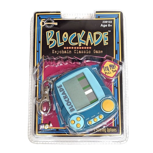 Mini Arcade Porte-Clef Par Tiger Electronics - Blockade