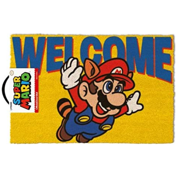 Tapis d'Entrée (Paillasson) Super Mario Bros. 3 Par Pyramid America - Welcome