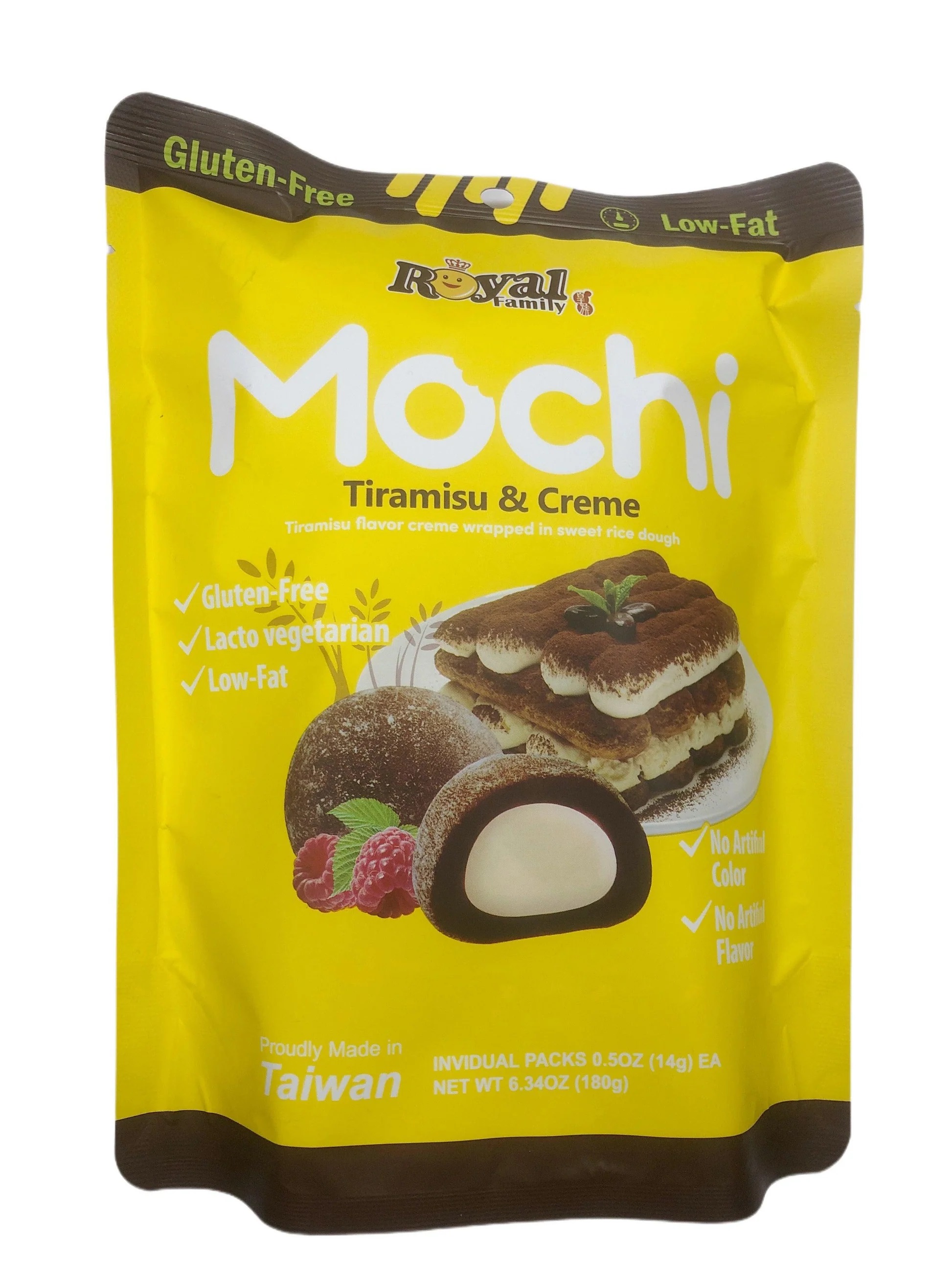 Friandise Mochi Par Royal Family - Tiramisu et Crème