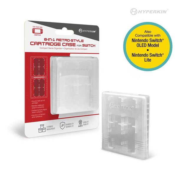 Étui De Transport pour Cartouches Nintendo Switch (8) Par Hyperkin