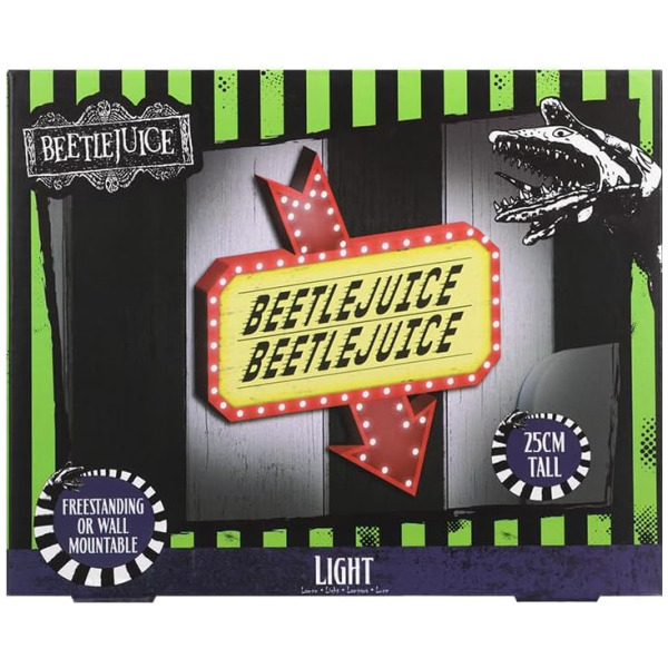 Lampe Beetlejuice Par Paladone - Beetlejuice Beetlejuice 9 Pouces