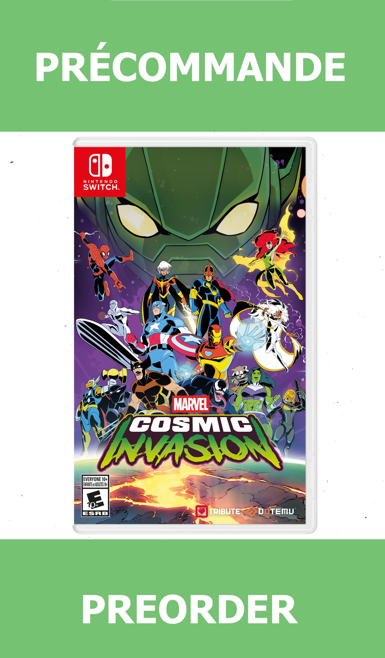 *Précommande* Marvel Cosmic Invasion/Switch 13/03/2026 54.99$