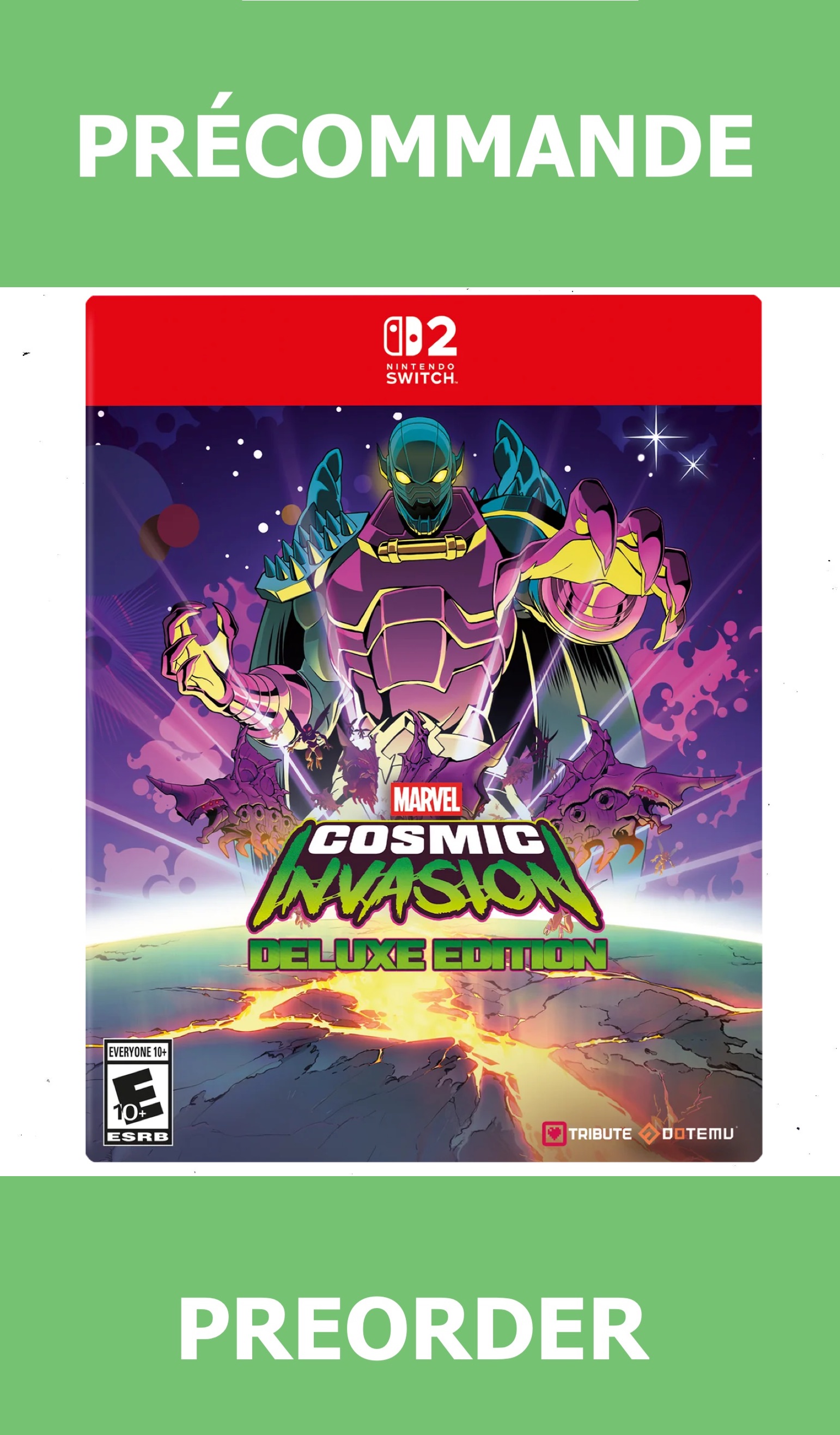 *Précommande* Marvel Cosmic Invasion Deluxe Edition/Switch2 13/03/2026 89.99$