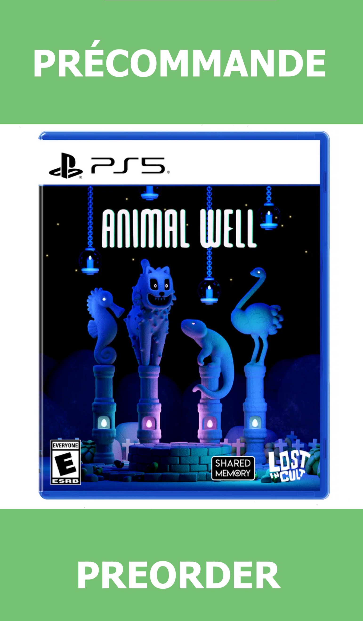 *Précommande* Animal Well/PS5 27/01/2026 49.99$