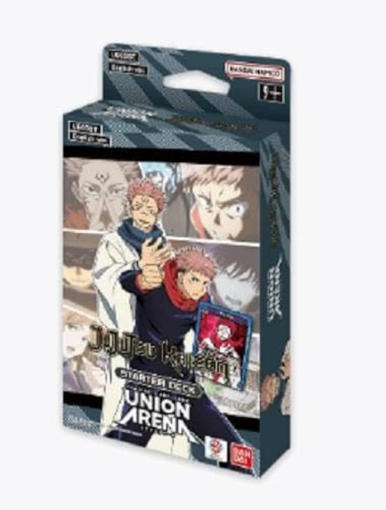 Ensemble Cartes Starter Deck Union Arena - Jujutsu Kaisen (Anglais)