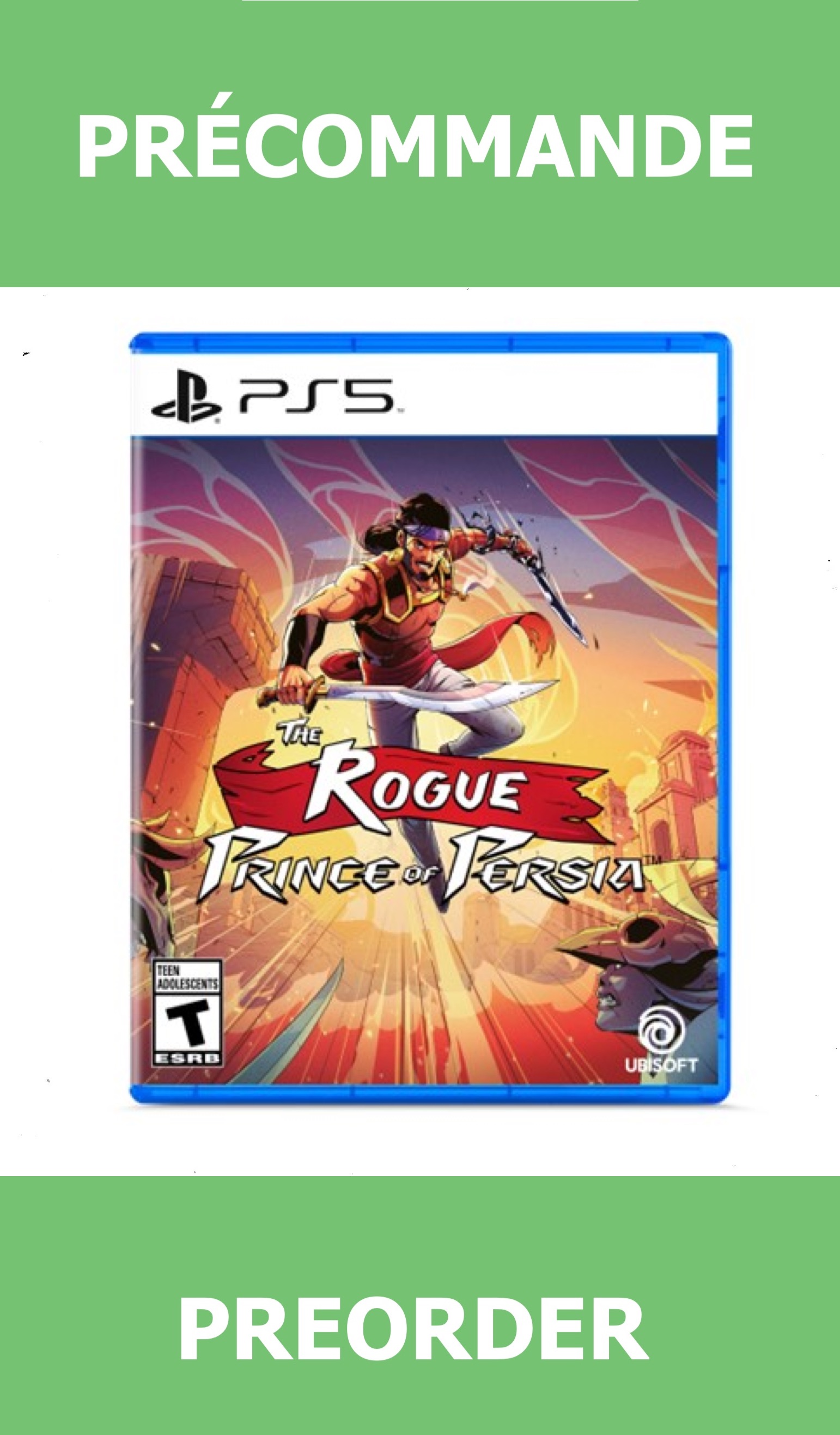 *Précommande* The Rogue Prince Of Persia/PS5 10/04/2026 49.99$