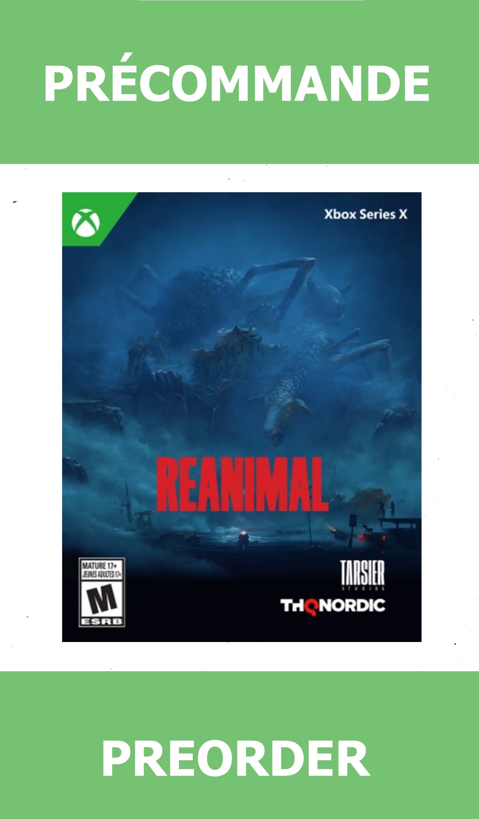 *Précommande* Reanimal/Xbox Series X 13/02/2026 59.99$