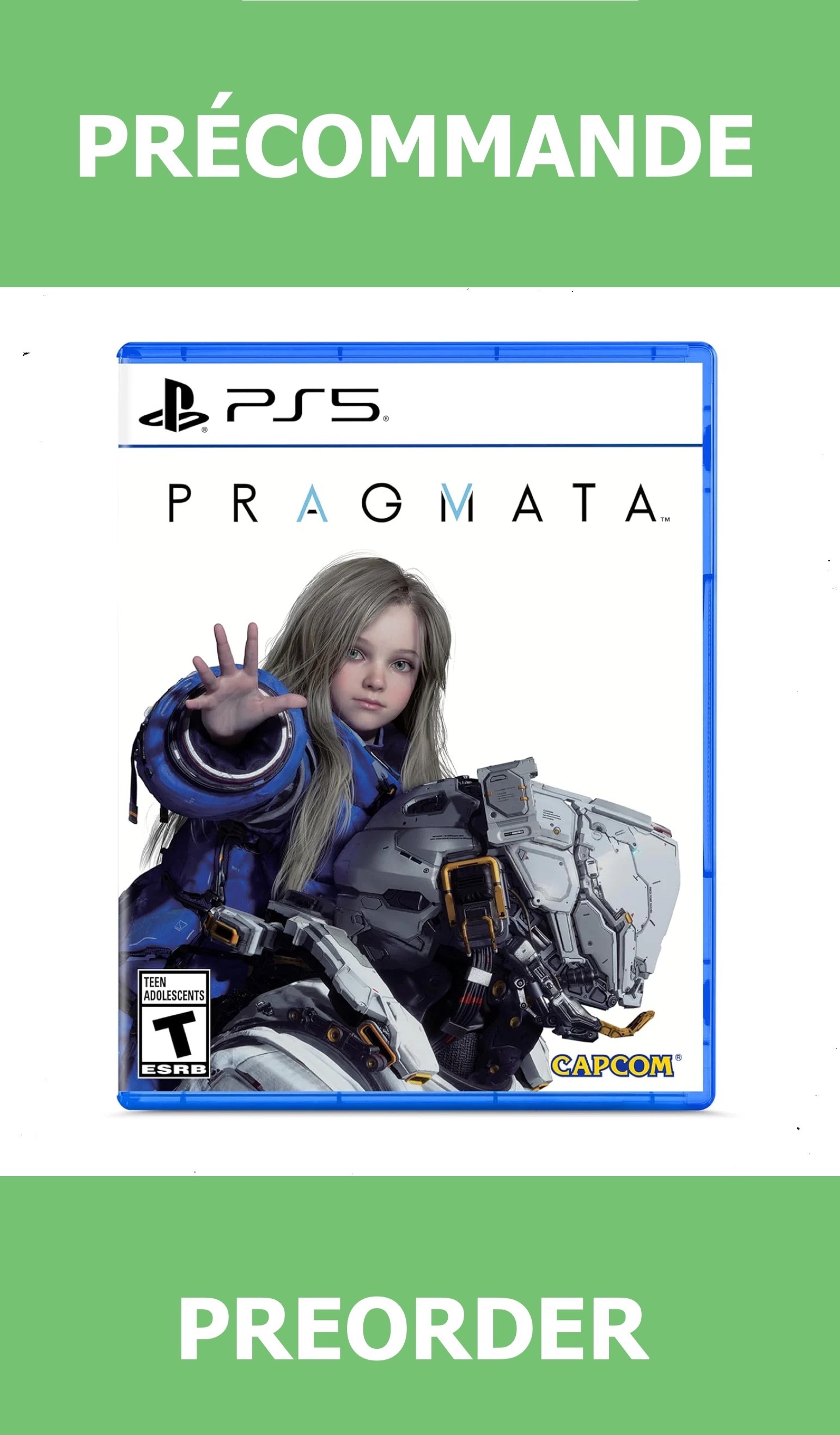 *Précommande* Pragmata/PS5 24/04/2026 79.99$