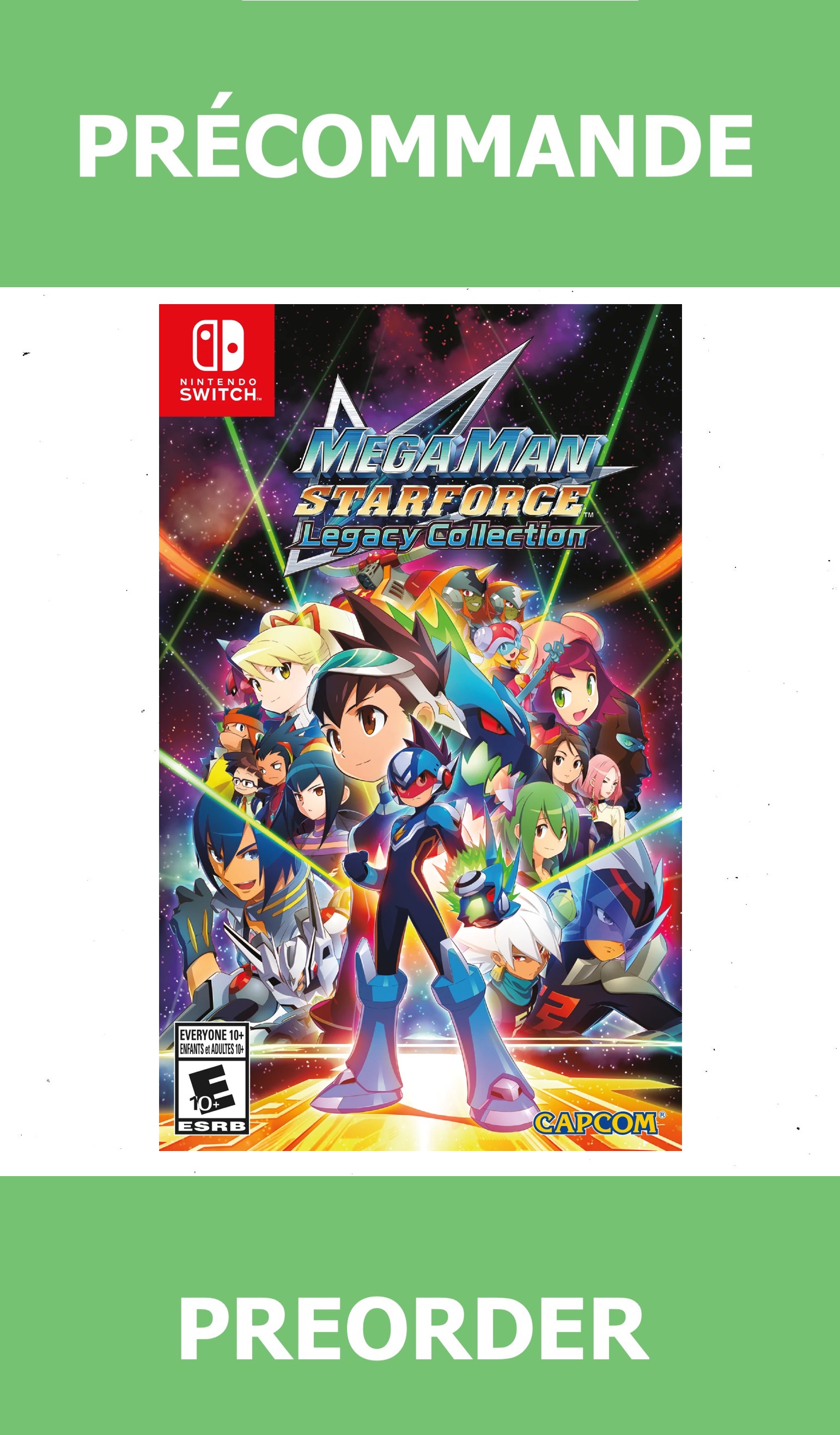 *Précommande* Mega Man Star Force Legacy Collection/Switch 27/03/2026 54.99$