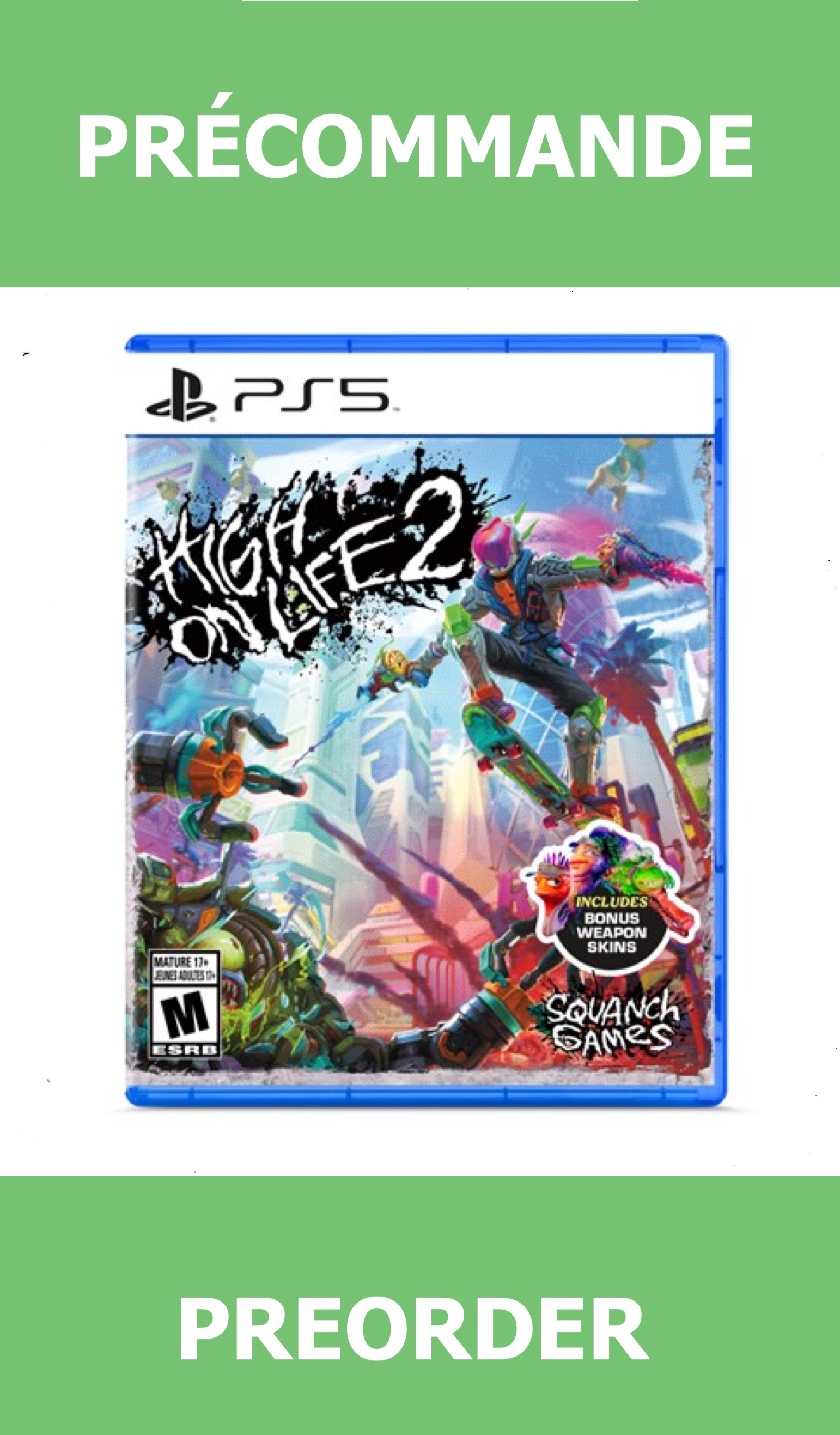 *Précommande* High On Life 2/PS5 20/04/2026 79.99$